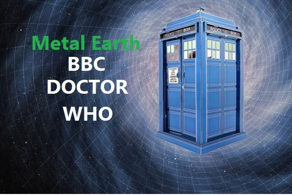TARDIS Doctor Who Metal Earth
