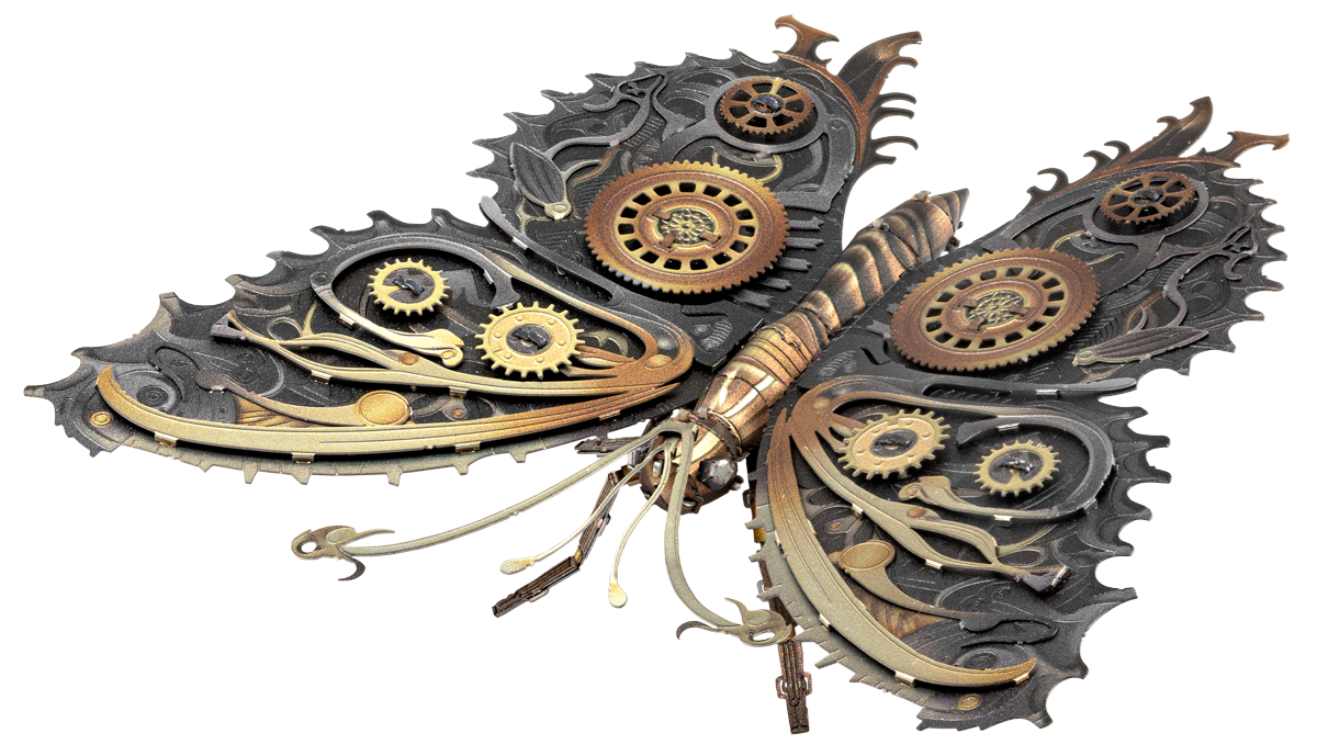Metal Earth - Steampunk butterfly
