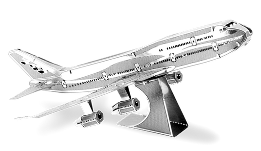 Metal Earth Commercial Jet Boing 747