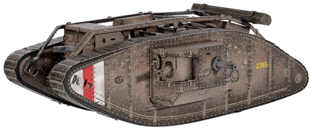 image Metal Earth British Mark IV Tank