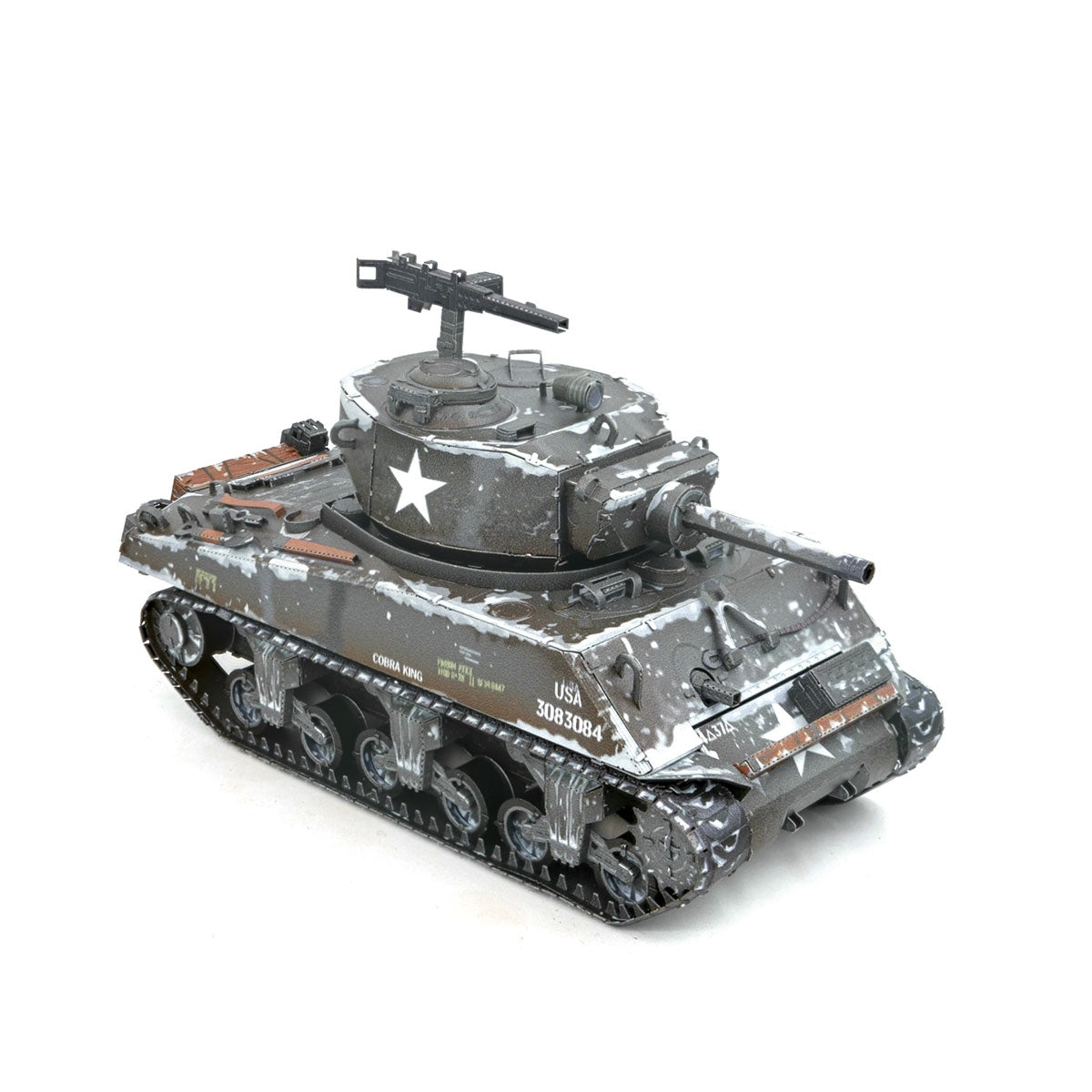 Iconex M4 Sherman Tank Model Kit By Fascinations