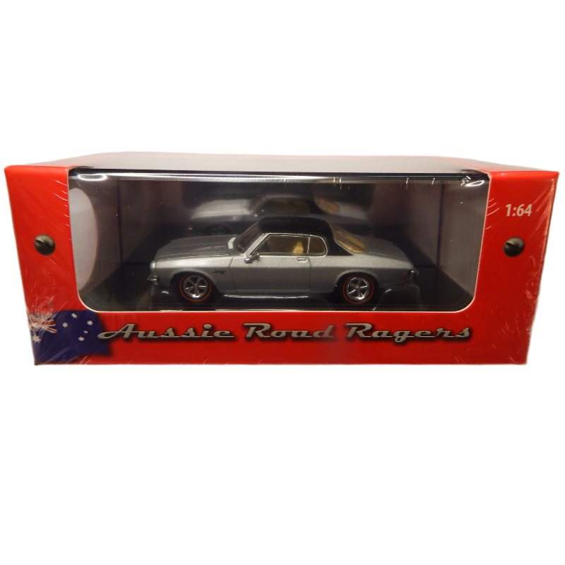Model car in a 'Aussie Road Rogers' box on a white background