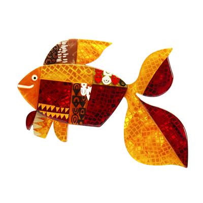 A Goldfish Named Silence Erstwilder Brooch