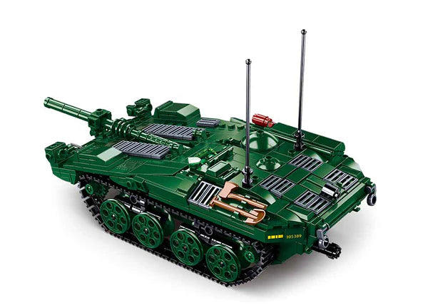 Sluban Model Bricks Tank Strv103 592P