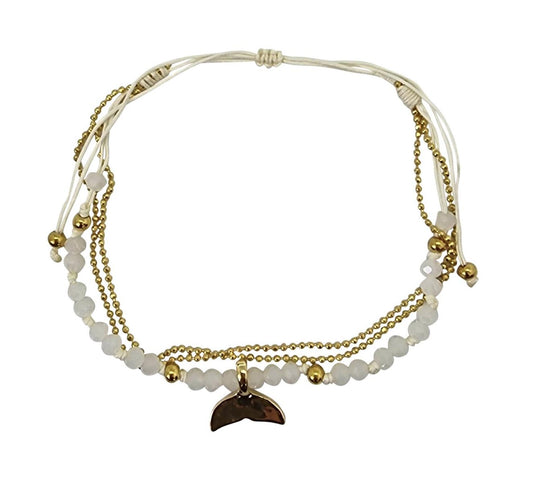 B219 Braclet 2 metal chains