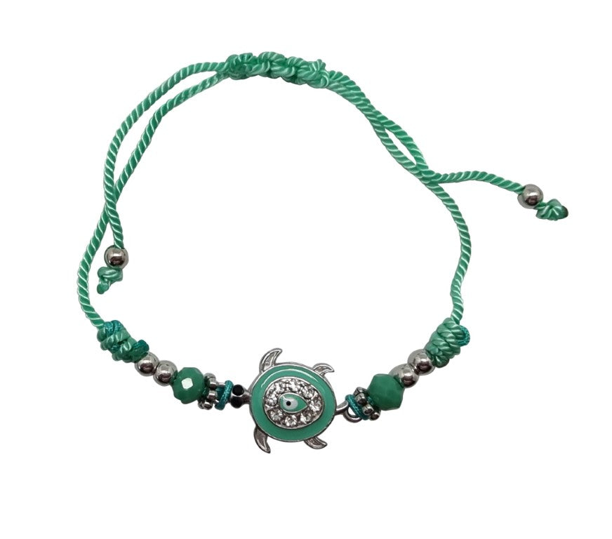 B268 bracelet Turtle Evil Eye