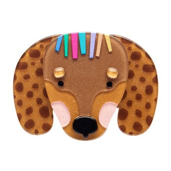 Darcy the Daschshund Kutopia Erstwilder Brooch
