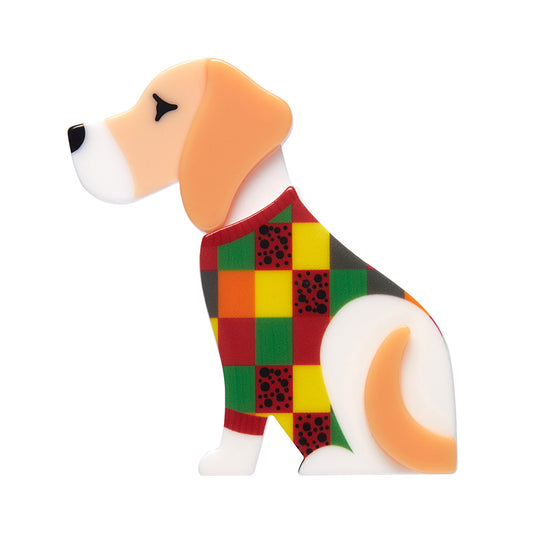 Beatrice Beagle Ertwilder Brooch