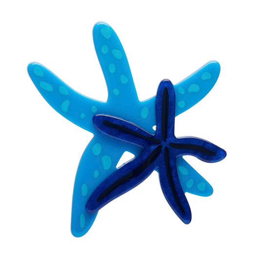 Blue Seastar Erstwilder Brooch