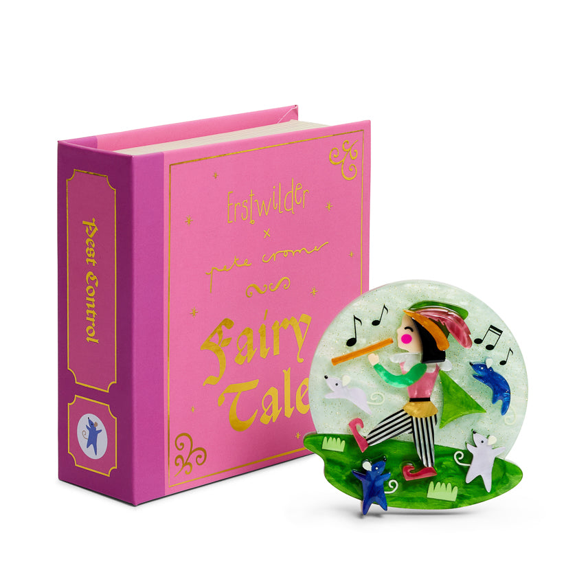 Charming Erstwilder Pest Control Brooch - A Whimsical Touch to Your Jewellery Collection