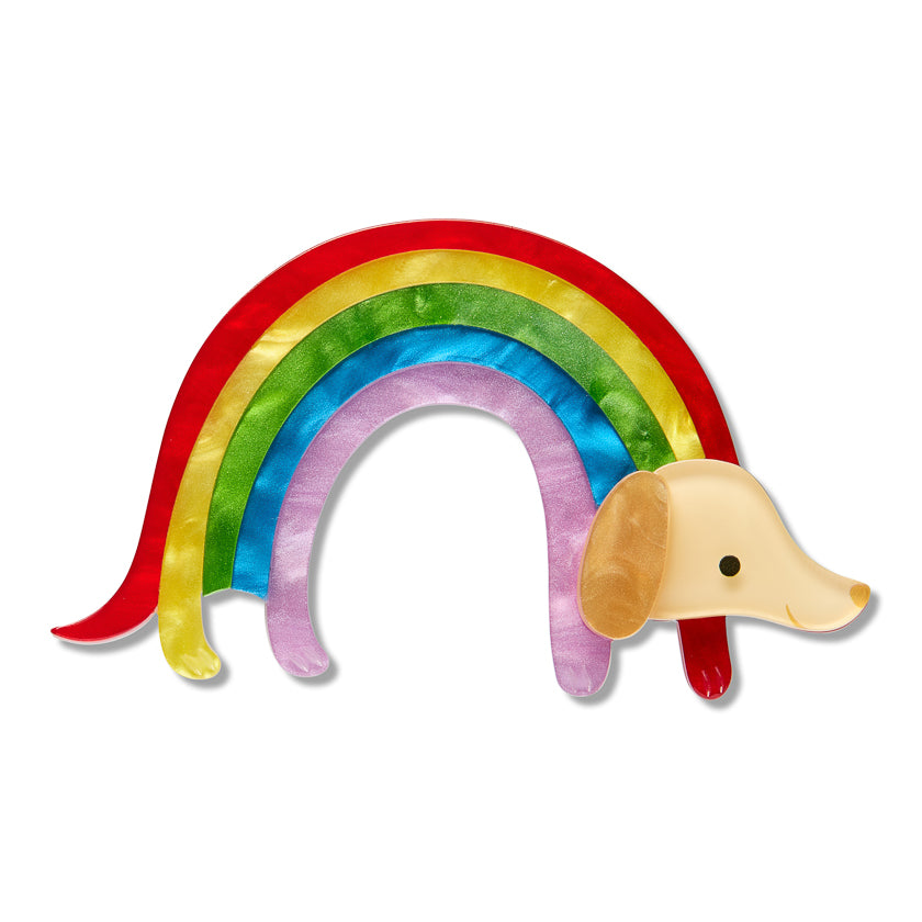 Elevate Your Style with the Erstwilder Rainbow Ruff Brooch