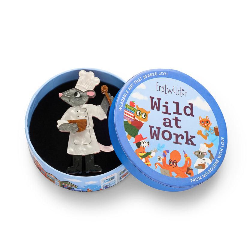 Chez Ratons Erstwilder Brooch