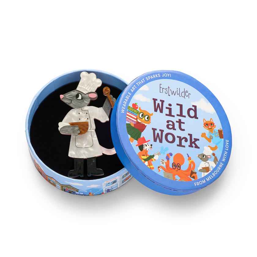 Chez Ratons Erstwilder Brooch