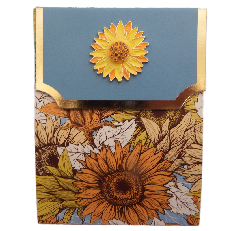 Bling Purse Note Pad Sunflowers