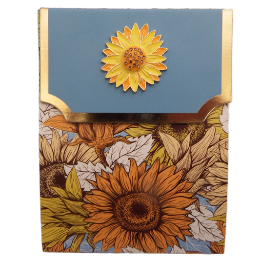 Bling Purse Note Pad Sunflowers