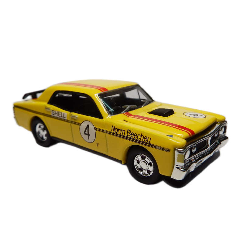 Road-Ragers  1:64 FALCON XY GTHO Phase 3 - Norm Beechey - Shell Yellow