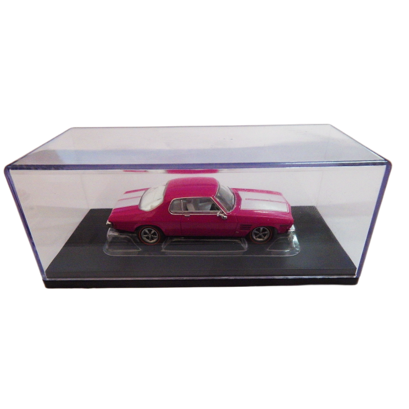 1:64 sale 1972 HQ GTS 2 Door Monaro diecast road Rager Model car in Plum Dinger color  in a clear display case