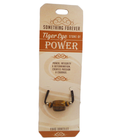 Tigers Eye Cord Bracelet Something Forever Jewellery