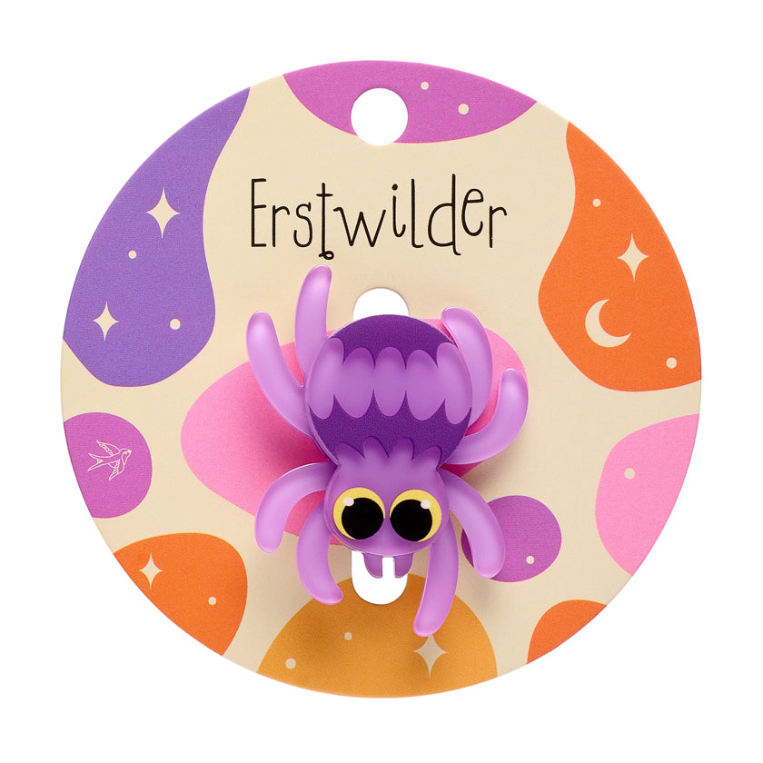 Web Crawler Simplified Mini Brooch
