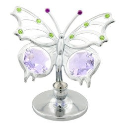 image Crystocraft Mini Angelwing Butterfly Silver