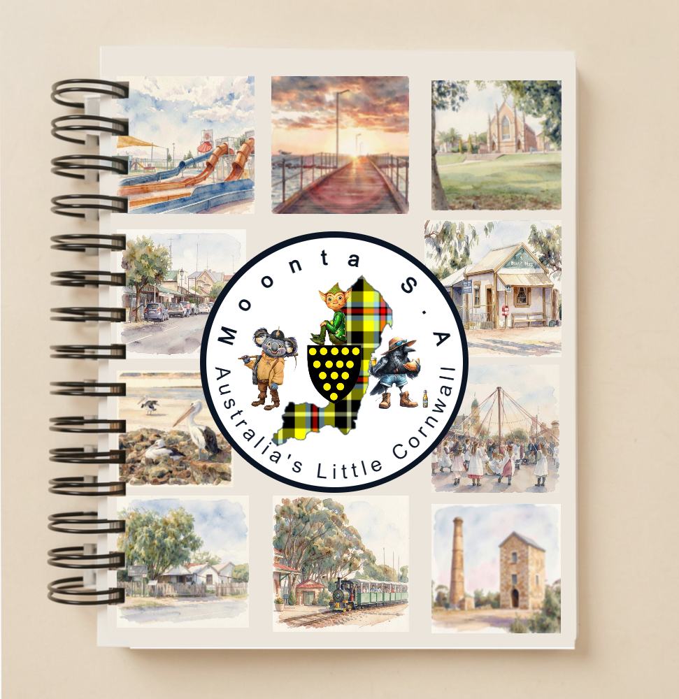 Note Book Moonta South Australia Australia Little Cornwall