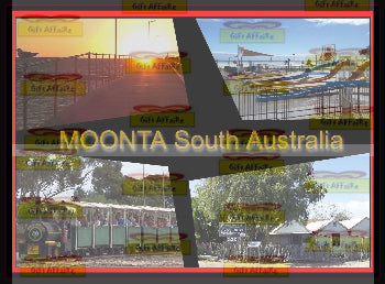 Moonta South Australia Photo Sticker
