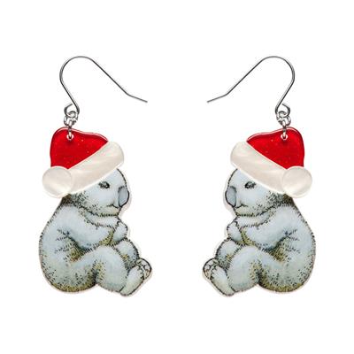 Mr & Mrs Bear Drop May Gibbs Erstwilder Earrings