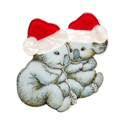 Mr & Mrs Bear  Erstwilder Brooch