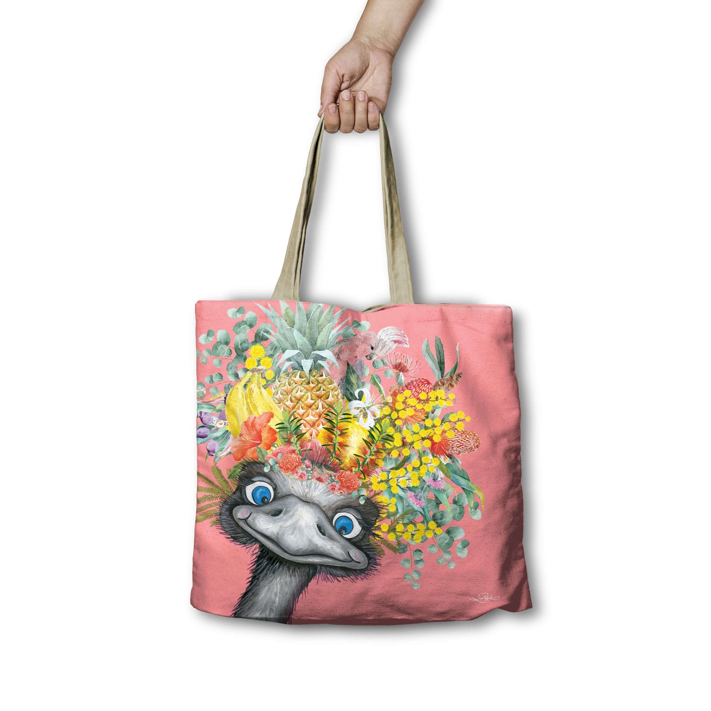 Lisa Pollock Shopping Bag Emu Sing