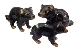 image Tasmanian Devil 3 Pc Set porcelain miniature figurine