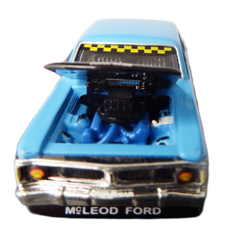 under the front hood of John Goss 1972 XY GTHO 41:64 model car