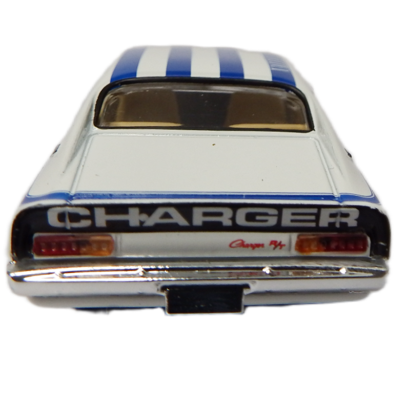 Model car with 'Charger' branding on a white background