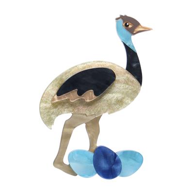 Elliot the Emu Erstwilder Brooch