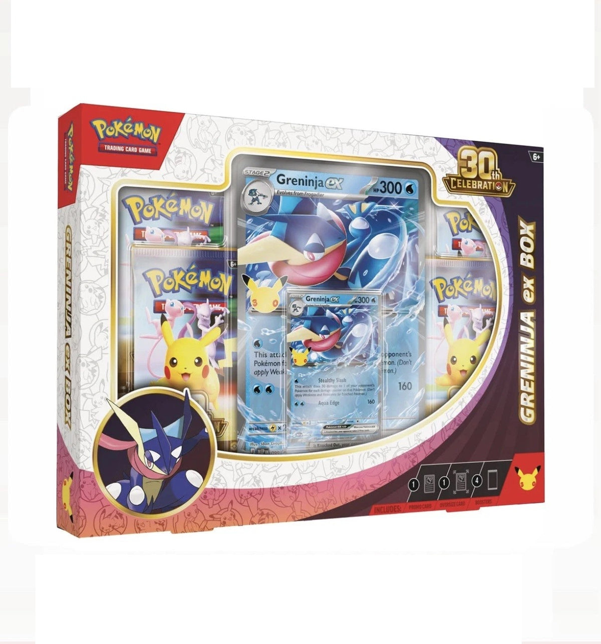 Pokemon TCG 30th Celebration ex box Greninja