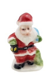 image Santa Porcelain Mini Figurine