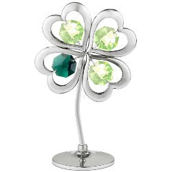 image Crystocraft Four leaf Clover Silver