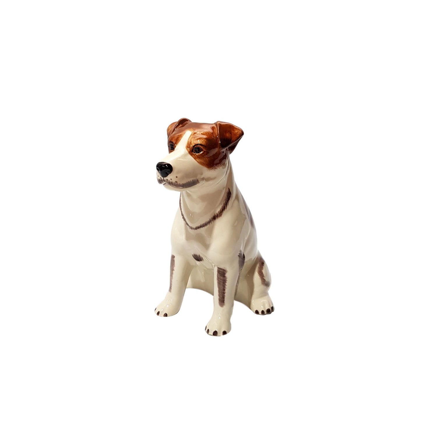 image jack Russell Money Box Ceramic  miniature figurine