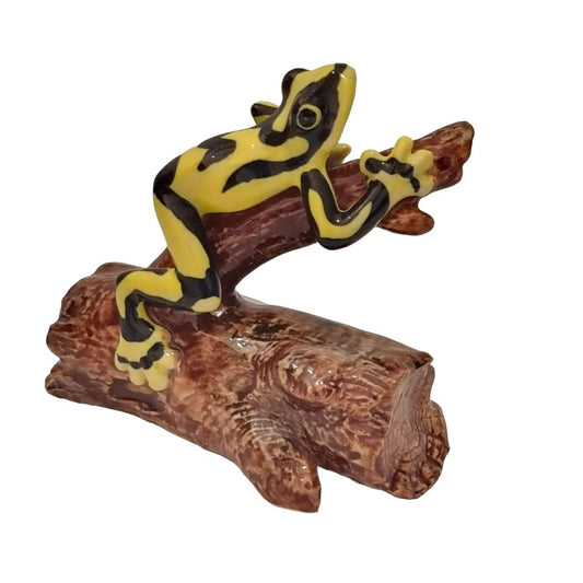 image Corroboree Frog  Miniature  Porcelain Figurine