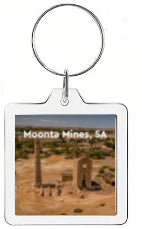 Souvenir Keyring Moonta S.A   Hughes Cornish pumphouse