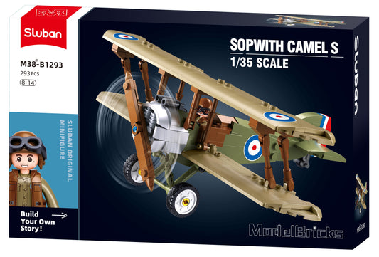 Sluban WW1 Sopwith Camel Building Block Kit