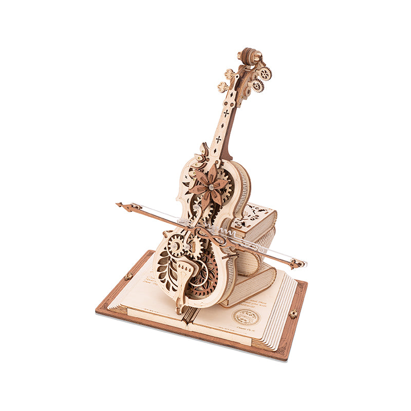 ROKR Magic Cello Robotime model  puzzle kit