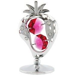 image crystocraft strawberry figurine