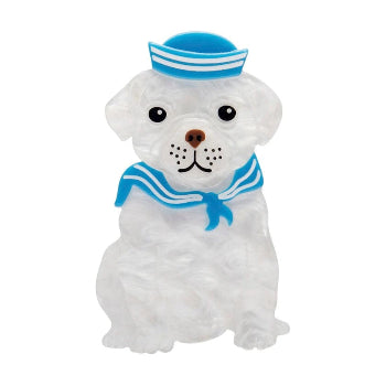 The Sailor Pup Erstwilder Brooch