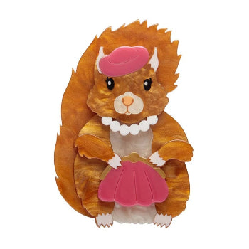 The Sophisticated Squirrel Erstwilder Brooch