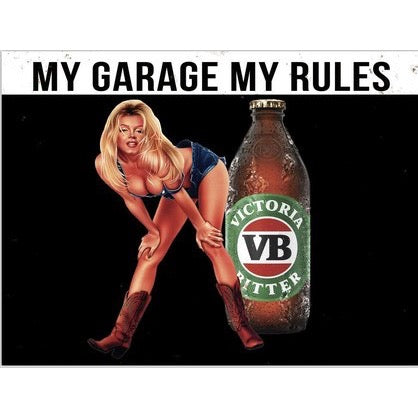 My Garage My Rules VB lady