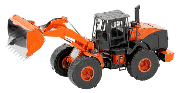 metal earth Construction Wheel Loader