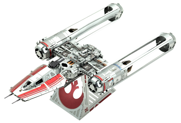 image Metal Earth Star Wars Zorii'S Y Wing Fighter Model Kit