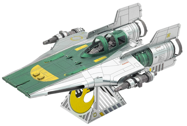 Metal Earth Star Wars Resistance A Wing Fighter Model Kit