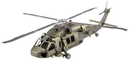 Metal Earth Black Hawk model Kit