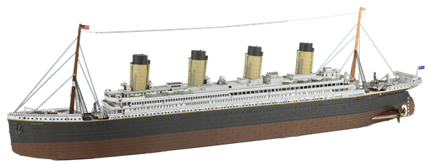RMS TITANIC metal Earth Model Kit